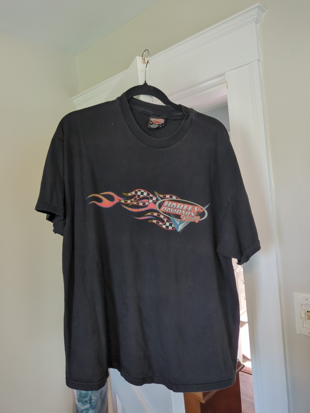 VINTAGE HARLEY DAVIDSON CYCLES XL BEEFY GRAPHIC TSHIRT BUNDLE (4)